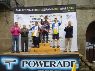 Podio Campeonato España Trial Bici, Ledesma
