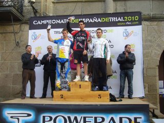 Podio Campeonato España Trial Bici, Ledesma