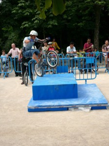 Trial Exhibición en el Parque del Retiro de Madrid