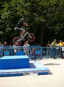 Trial Exhibición en el Parque del Retiro de Madrid
