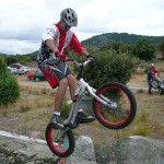 Sergio Llamas. Campeonato de Madrid de Bici Trial