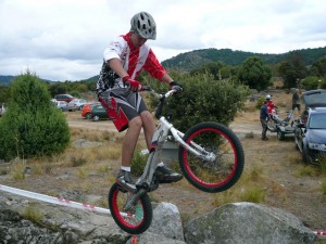 Sergio Llamas. Campeonato de Madrid de Bici Trial